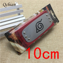 Load image into Gallery viewer, Black Leaf Village Headband for Naruto Cosplay Costume Kakashi Itachi akatsuki madara headband Cartoon Accessories Toy Gifts